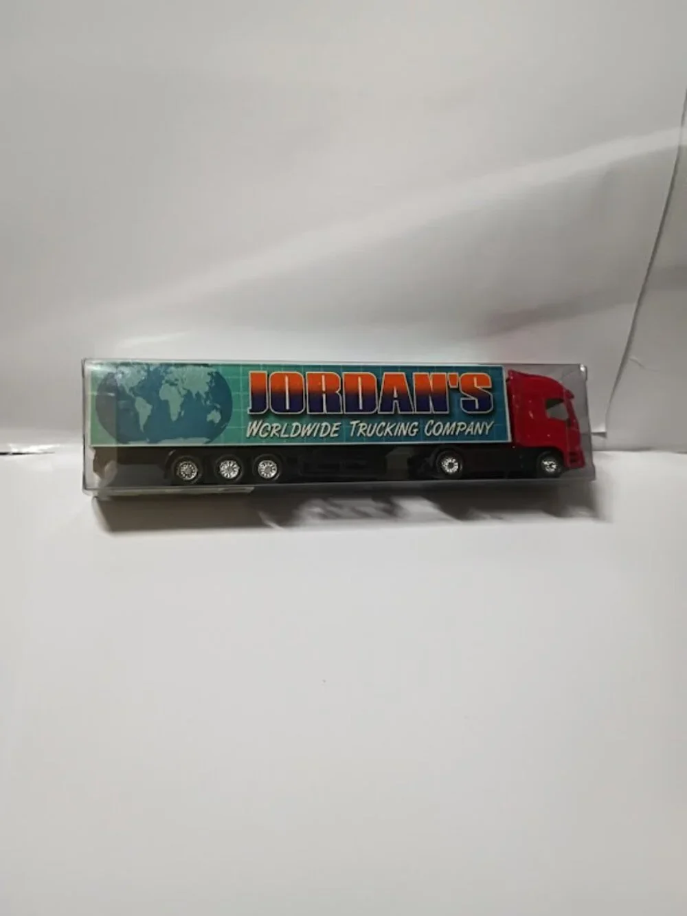 Swibco Diesel Semi Truck & Trailer Toy Customized vintage 1990 Jordah's NWT